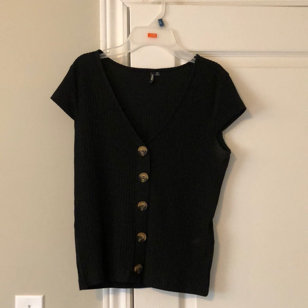 V-neck top
